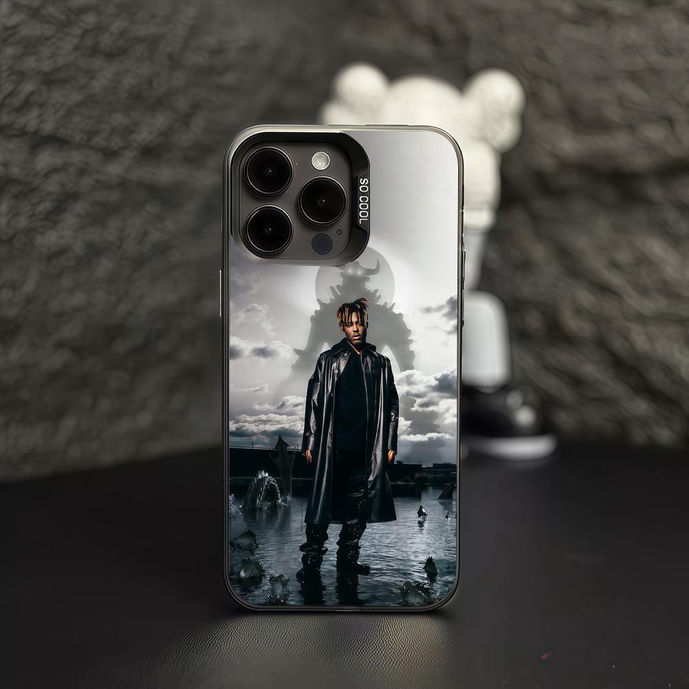 America rapper J-Juice W-Wrld phone case For iPhone 12 11 13 14 15 16 17 Max Pro Plus Mini Protective IMD Color Cover
