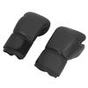 Boxing Gloves Frosted Black 12oz PU Adjustable Breathable Ergonomic Punching Bag Gloves for Training Workout