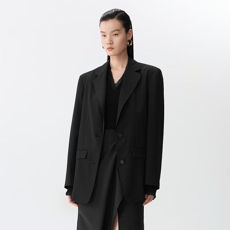 JNBY Spring 2025 Casual Wool Blend Blazer