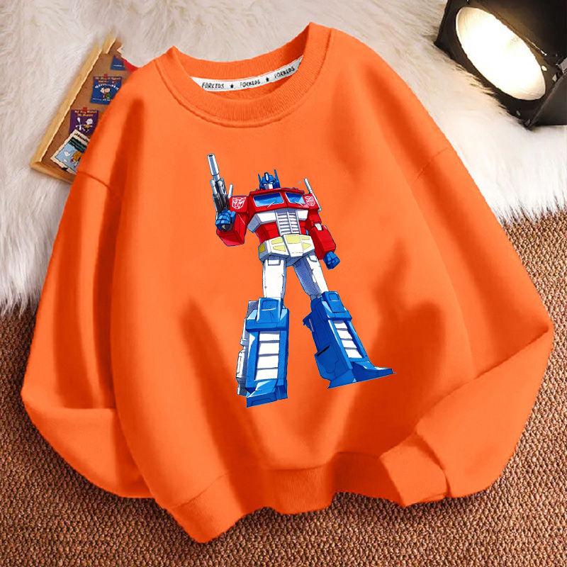 Kinder Mode Hoodies für Frühling und Herbst, Langarm Rundhals Oberteile für Jungen und Mädchen, Lockere Jacken