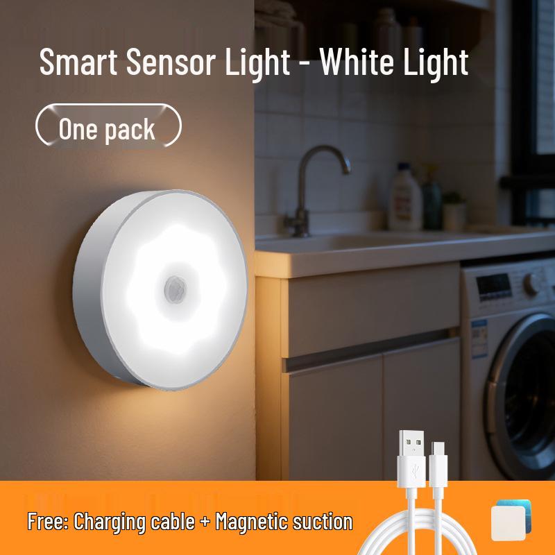 Smart Motion-Sensor LED Night Light for Home & Dorm