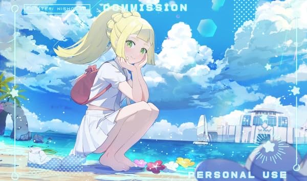 

Резиновый игровой коврик для карт Pokemon (Лили 2)