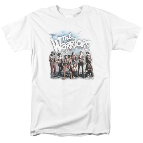 The Warriors Amusement S/S Adult 18/1 T-Shirt White Unisex T-Shirt XXXXL