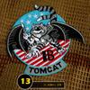 Military Fan Embroidered Armband Flight Jacket Armband Tactical Velcro Cloth Label Shoulder Badge Morale Badge Backpack Sticker
