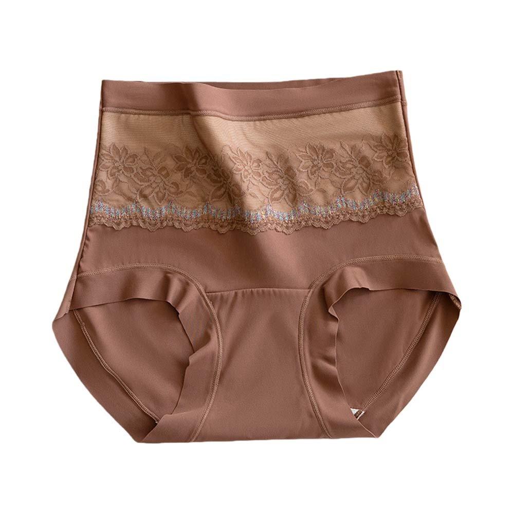 

High Waist Underwear Women Butt Lifter Briefs Waist Trainer Postpartum Body Shaper Sports L 52.5-65 kg коричневий