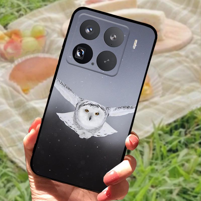For Xiaomi 15 5G Case Mi 15 Silicone Soft Shockproof Phone Cases For Xiaomi 15 Color Painted Cover 24129PN74I Protective Shells For Xiaomi 15
