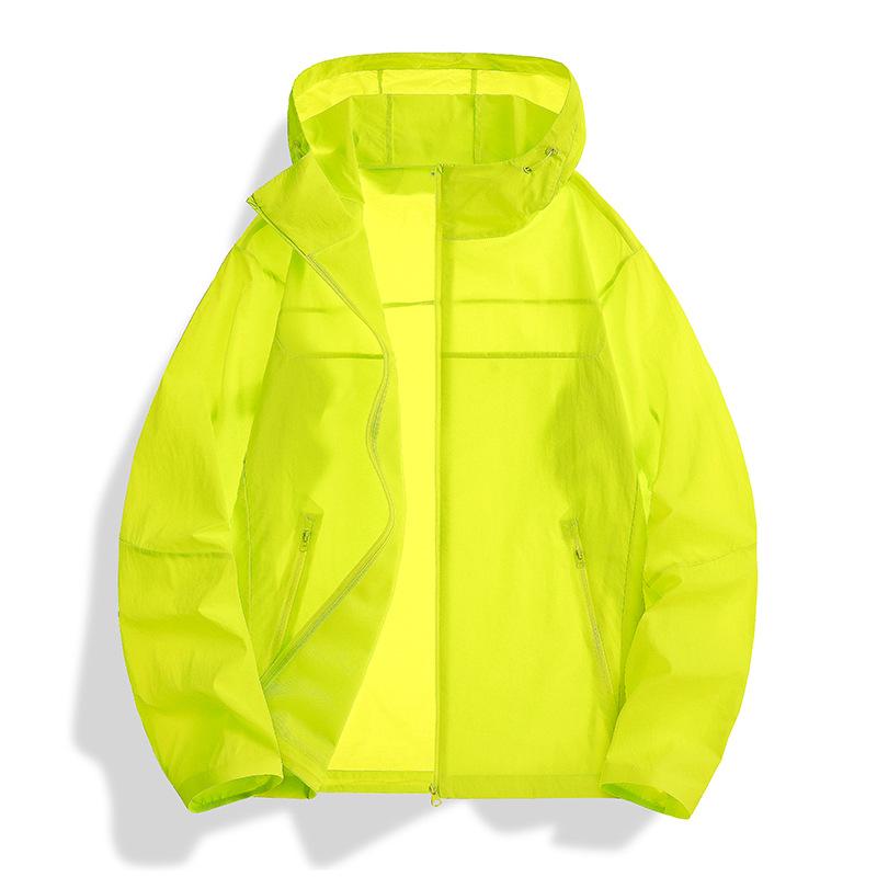Mountain lightweight sunscreen clothing men's and women's summer waterproof sunscreen clothing cold silk cool outdoor skin clothing jacket
