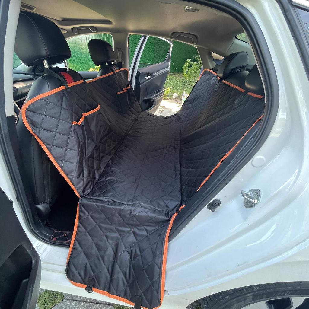 Ultrasonic Pet Car Mat: Waterproof, Anti-Scratch & Anti-Dirty Rear Seat Protector for Dogs.