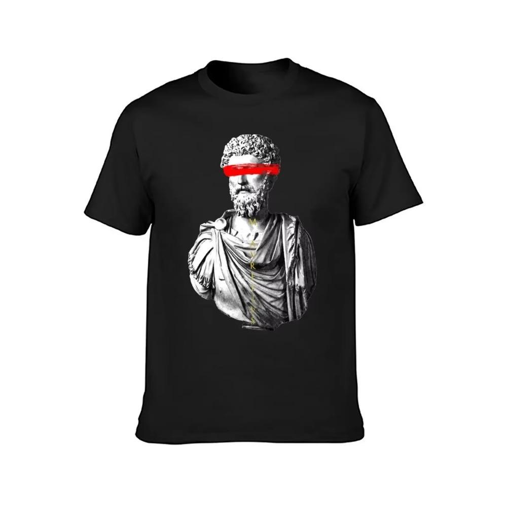 Marcus Aurelius T-Shirt Sweat Graphics Mens Big and Tall T Shirts