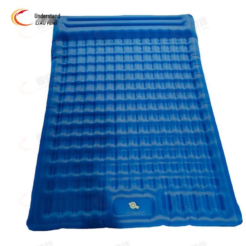 Lightweight Double Camping Air Mattress with Foot Pump