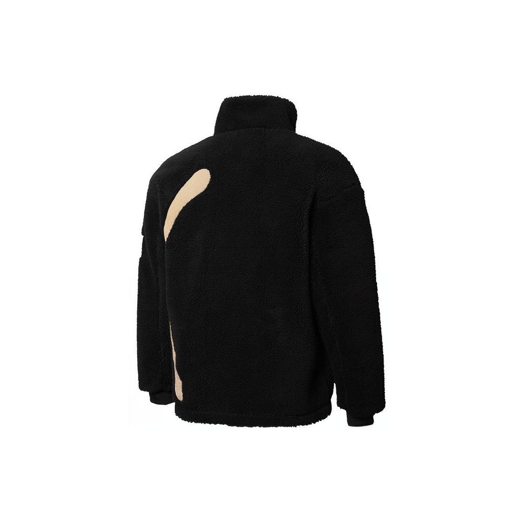 Puma Jachetă caldă din piele sintetică cu logo Colorblock Jachete pentru bărbați Negru 848418-01