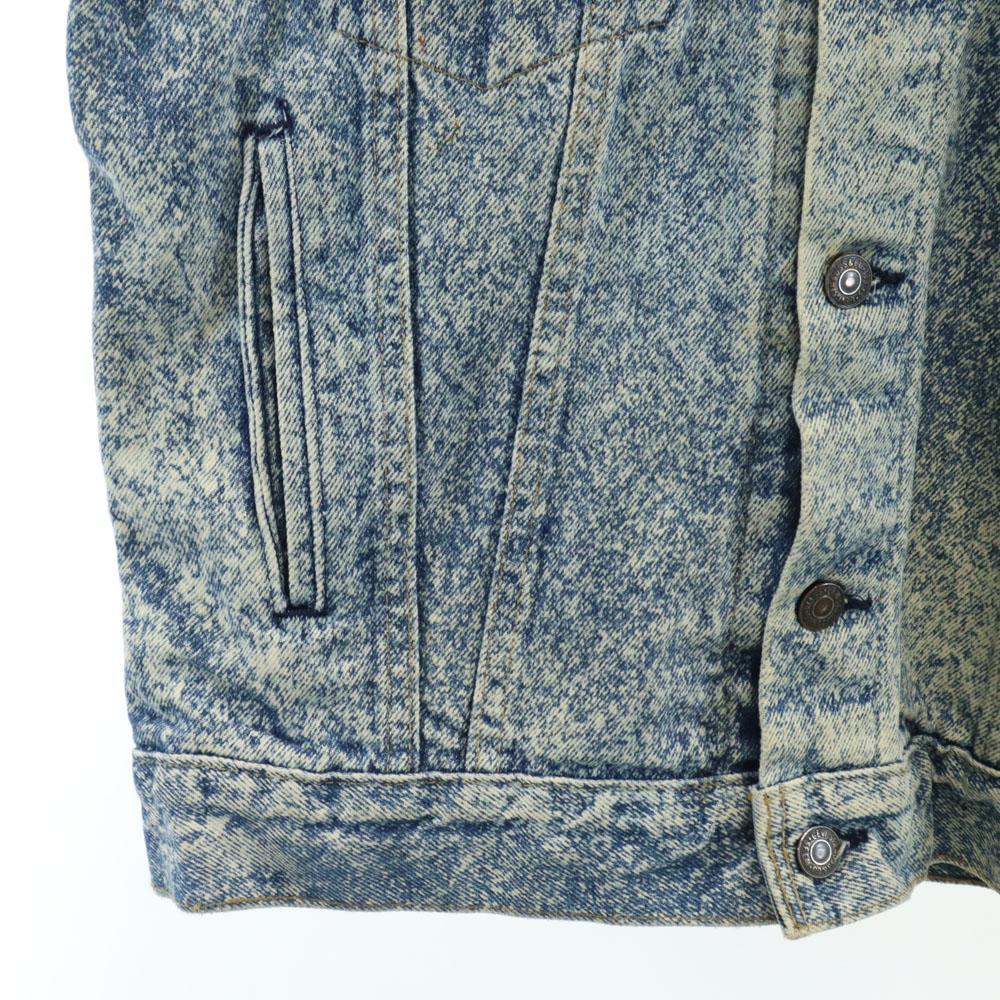 Levi's 90s 70507-0214 Old USA Made bleaching Denim Jacket Men's Used