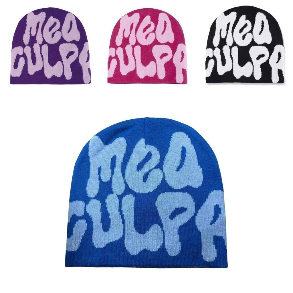 Mea Culpa Mützen Strickmütze Schützen Sie sich vor den Elementen mit Stil