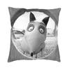 Tim Burton Horror Movie Sparkly Cushion Covers x Velvet Frankenweenie Throw Pillow Case for Sofa Car Square Pillowcase