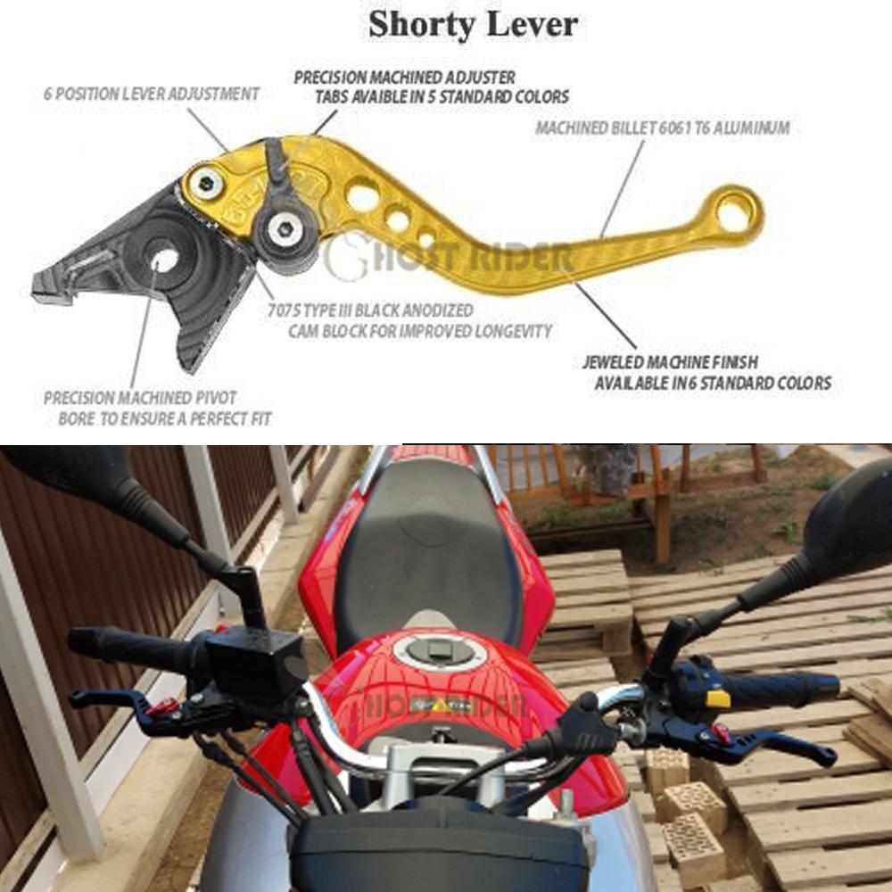 For HONDA VFR800 VFR 800 1998 1999 2000 2001 CNC Motorcycle Accessories Short Brake Clutch Levers