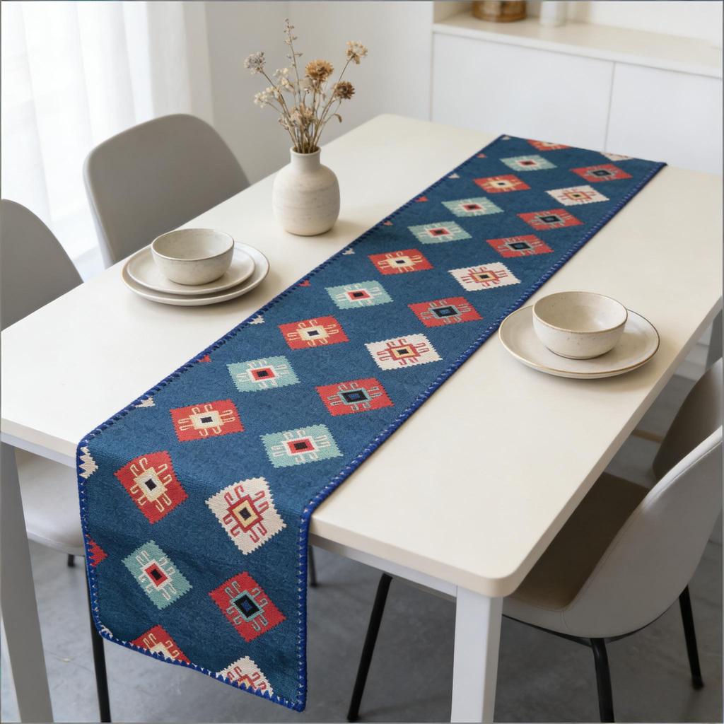 All-match Tablecloth Mat Dining Table, TV Cabinet & Center Table Nordic Cotton Linen Table Runner