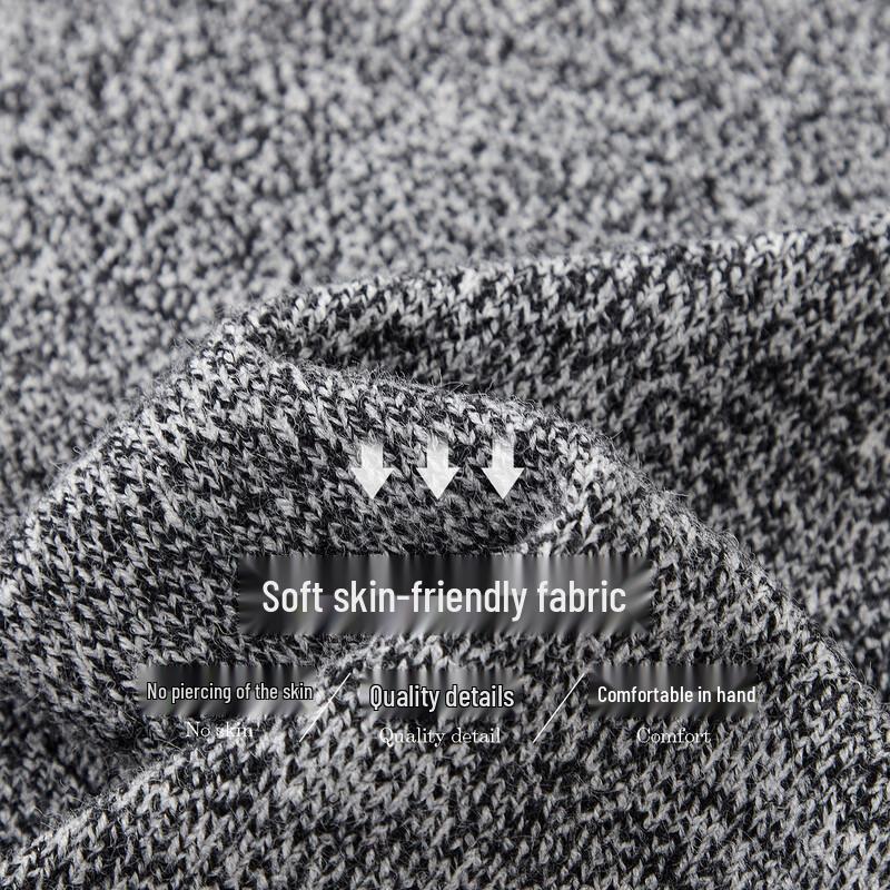 Demana Women's Winter Faux Two-Piece Color-Block Knitted Sweater