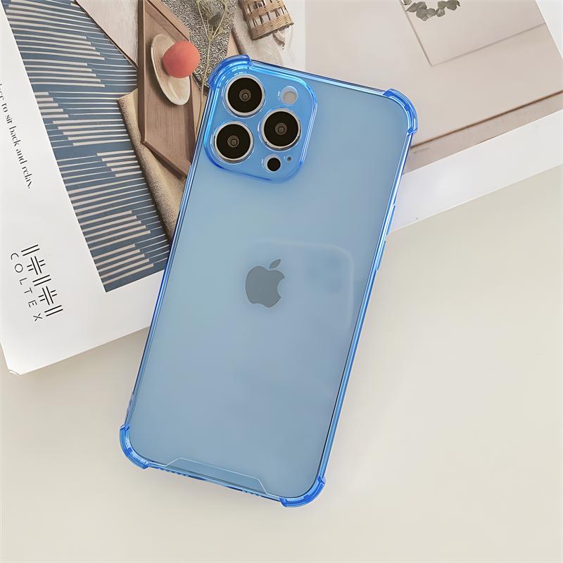 Luxury Clear Shockproof Case For iPhone 15 14 13 12 11 Pro Max Phone Cover On iPhone 13 12 Mini X XR XS 8 14 15 Plus Back Cover