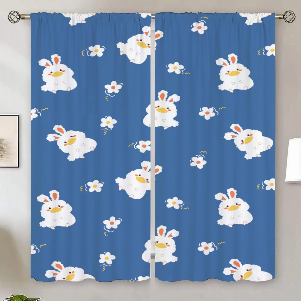 

Luxury Curtains for Living Room on Sale Rabbit Customs Free Shipping Products Chiffon Curtain Tiebacks Bedroom Curtains 2 Pieces W50xH70cmx2pcs-CL