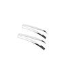 Exterior Rear View Mirror Strip Trim Fit For Benz GLB - Silver Titanium