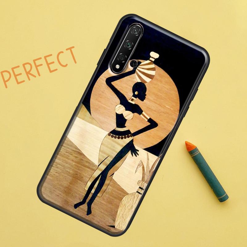South Africa Woman For Huawei Nova Y91 Y70 Y72 Y73 Y60 Y90 Y61 8i 7i 11i 12i 12s 9 10 SE P20 P30 P40 Lite Case