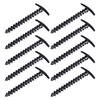 11Pcs Screw in Ground Stakes Tent Pegs Ground Nails Outdoor Camping Peg Screw Stakes Hiking Tent Pins Windproof Tent Accessories