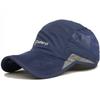 Men's hat spring and summer thin mesh breathable cap cool hat men's casual baseball cap sunscreen visor