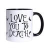 The Nightmare Before Christmas Jack and Sally 312ml Mug