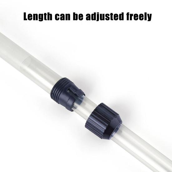 Electric Gravel Cleaner Aquarium Vacuum Cleaner Multifunction Fish Tank Vacuum Cleaning Tool for Water Changing Sand Washing Water Circulation