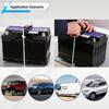 Verstellbare Auto Querträgerhalterung Korrosionsbeständigkeit Querträger Batteriehalter Verdickter Querträger Batterie Ablageregal für Auto SUV