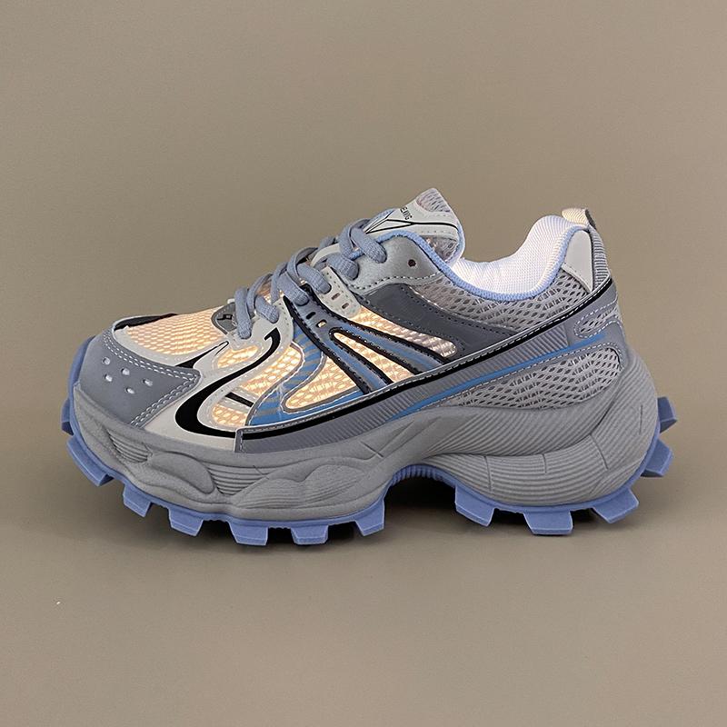 Fashion 2025 Brand New Chunky Sneakers Women Spring Fashion Platform Shoes Woman Korean All-match Thick Sole Hidden Heels Sports Shoes