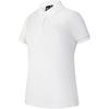 Golf Outdoor Sports Slim Fit Stretch Durable Short Sleeve Polo Shirt Women Tops Jade-White A11W525110F-WT