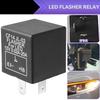12V 3 Pin CF-14 CF14 JL-02 Electronic Car Flasher Relay To Fix LED Light Turn Signal Hyper Flash Blinking Light Auto 0.02A-20A