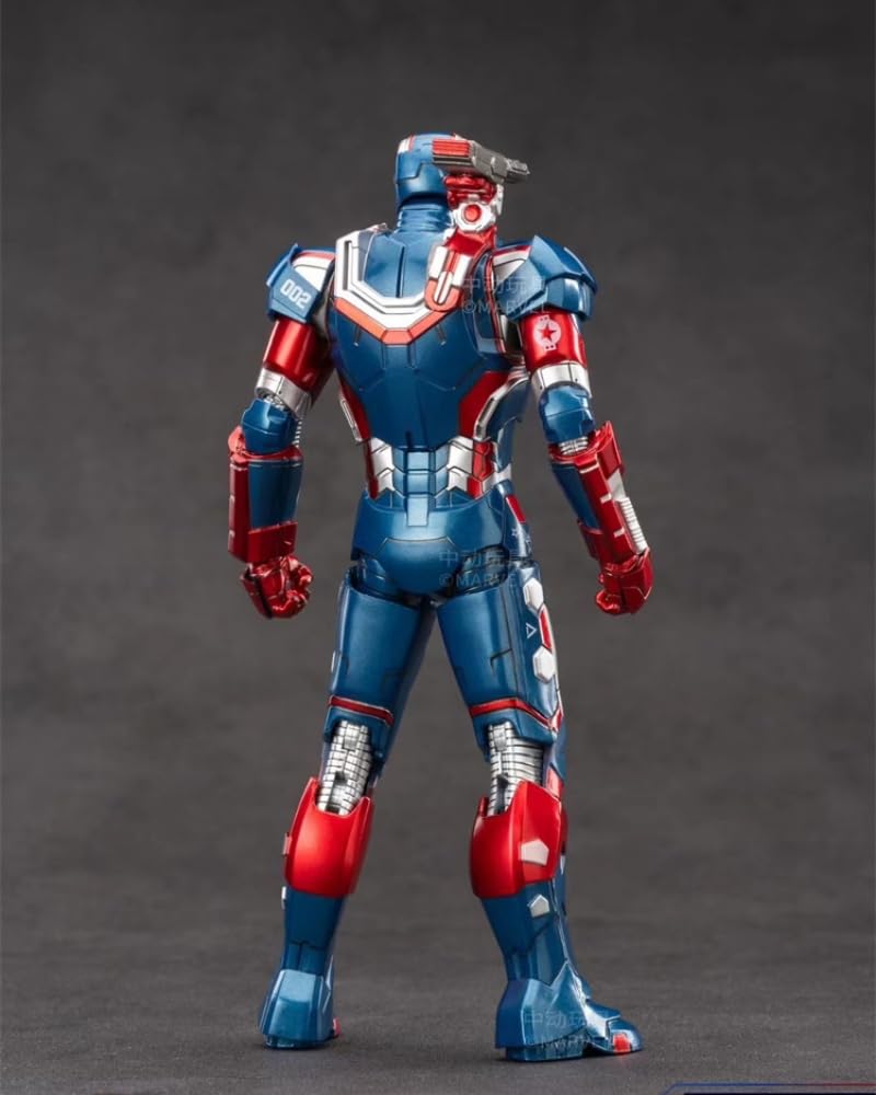 ZD TOYS Iron Man 3 Iron Patriot 1/10 Scale ABS & PVC Painted Movable Figure