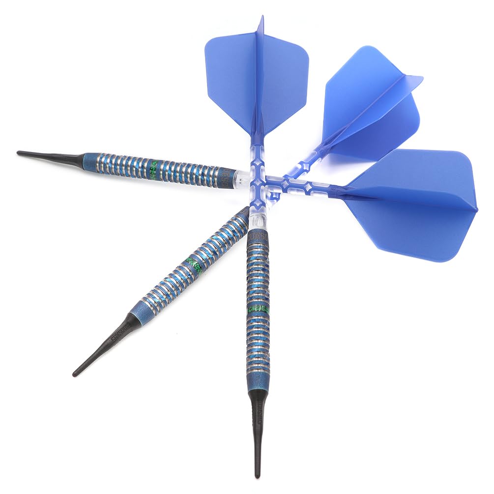 CUESOUL 'BOSS CHEN' First Generation 19g 90% Tungsten Soft Tip Darts Set (CSDP-BCRG1)