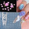 Nail Moulds Precise Embossed Nail Stencil Mold With Food Grade Silicone For Home Manicure Tool