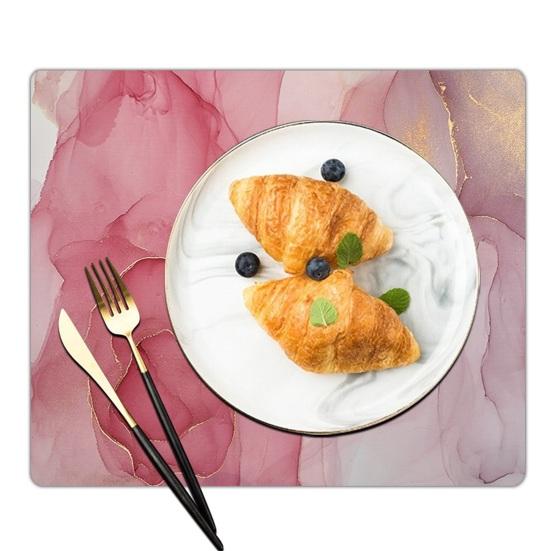 Прозрачный коврик для столовых приборов с принтом — фото 7