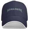 Megadeths Band Merch Baseball Caps Unisex Women Daily Headwear Dad Hat Vintage Snapback Cap Adjustable