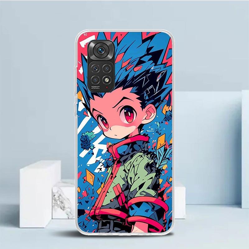 Huner X-Hunters Cute Soft Cover for Xiaomi Redmi Note 15 14 13 12 Pro Plus Phone Case 14S 11S 11T 11E 10S 10 4G Pattern Shell Re