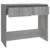 Tables Console Table Grey Sonoma 89X41x76.5 Cm Engineered Wood