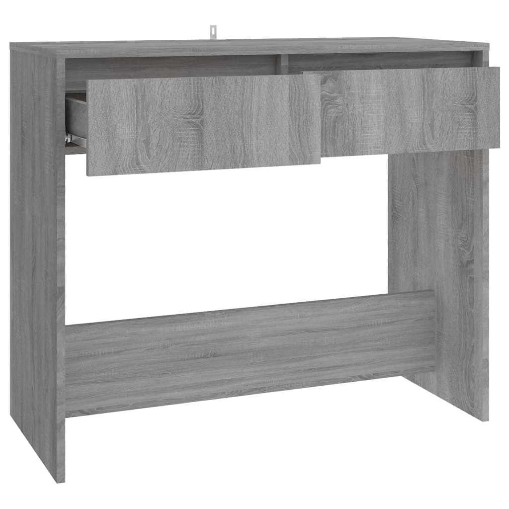 Tables Console Table Grey Sonoma 89X41x76.5 Cm Engineered Wood