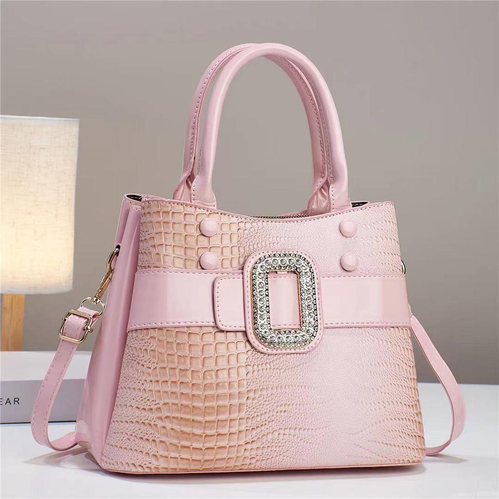 Simple Crocodile Pattern Mother Bag Bag Women'S Handbag Atmospheric Large-Capacity Messenger Bag
