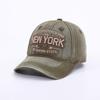 Berretto da baseball ricamato New York Vintage Vintage a tesa larga Cappello da cowboy da uomo e da donna Primavera e Autunno Berretto a punta