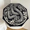1pc Chinese Dragon Yin Yang Tattoo Design Umbrella with Plastic Handle,Suitable for All Seasons Home Travel Outdoor UmbrellaDD1062