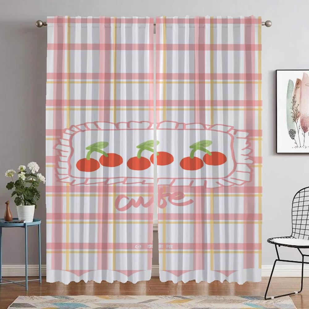 Friends Tv Show Window Curtain for Room 2 Panel Partition Shades Kitchen Curtains Halloween Decoration Home Interior Curtains