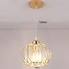 Dining Room Crystal Chandelier Golden Kitchen Island Hanging Light Interior Decor Luxury Modern Led Ceiling Lamp Pendant Light