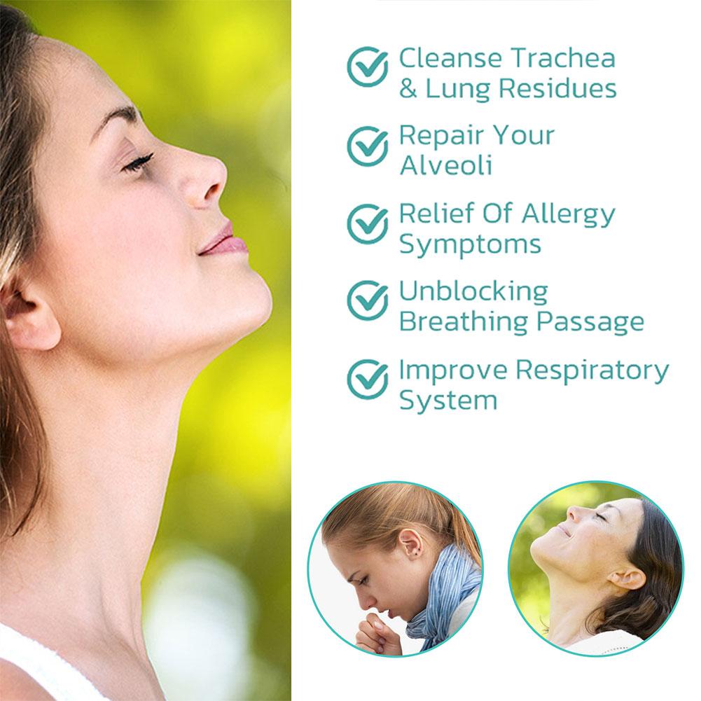 1/3/5PCS Lung Herbal Cleanser Spray Smokers Clear Nasal Mist Anti Snoring Congestion Relieves Solution Clear Throat Breath Spray