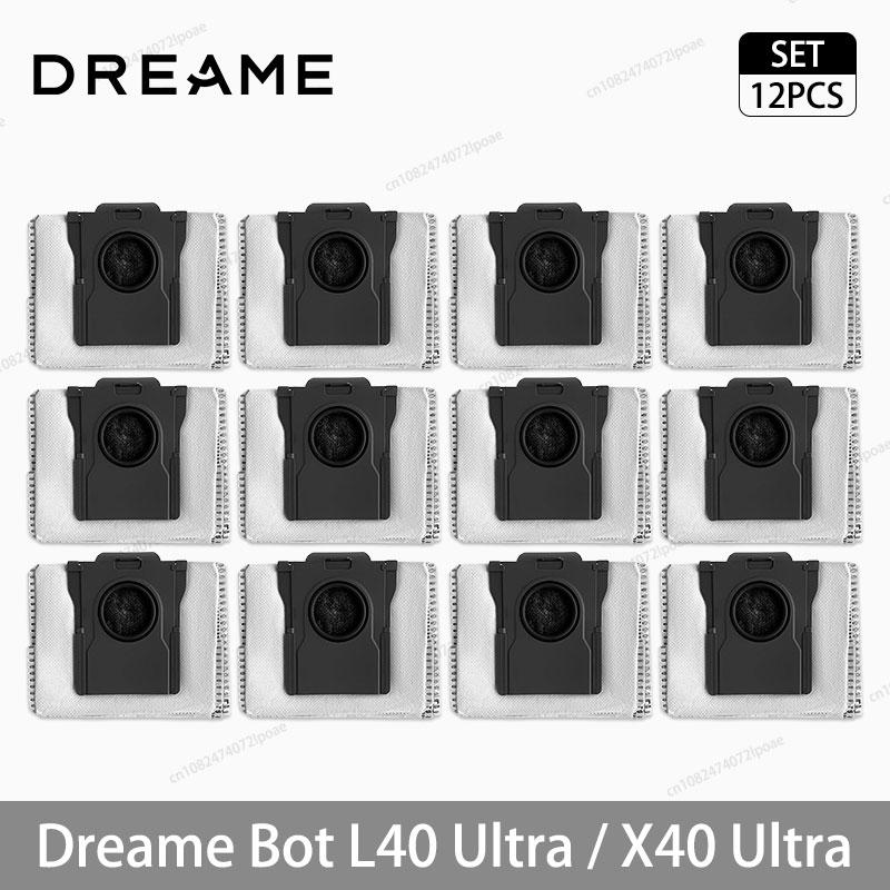 Dreame L40 Ultra / X40 Ultra Odkurzacz Akcesoria Zamienne Główna Szczotka Boczna Filtr HEPA Ściereczki do Mopa Worek na Kurz Części Zamienne