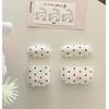 ins wind white polka dot cherry AirPods 1 generation earphone case for Apple Bluetooth headset 1st generation Pro1