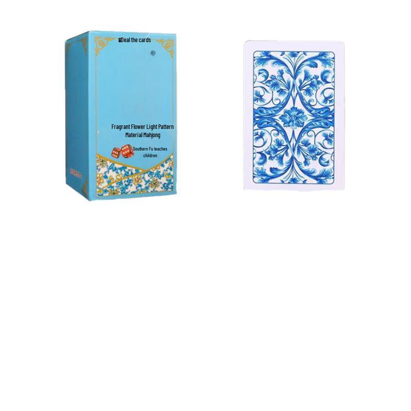 Brangdy Portable Plastic Mahjong Playing Cards